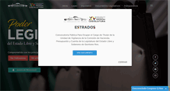 Desktop Screenshot of congresoqroo.gob.mx